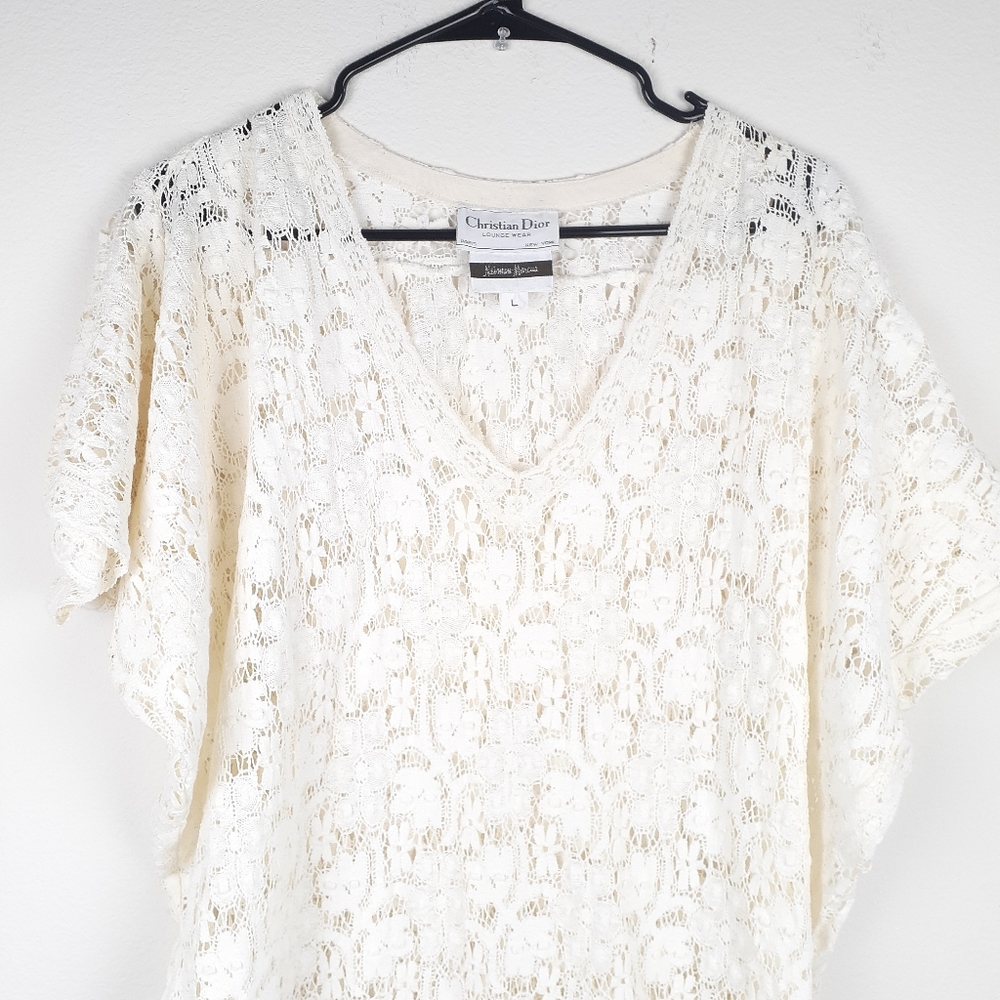 Christian Dior Lounge Wear Nightgown Large L